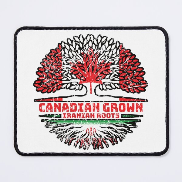 Item preview, Iran Iranian Canadian Canada Tree Roots Flag designed and sold by FlagX.