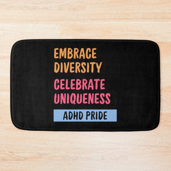 Item preview, ADHD Pride Embrace diversity celebrate uniqueness designed and sold by annoying-shirts.