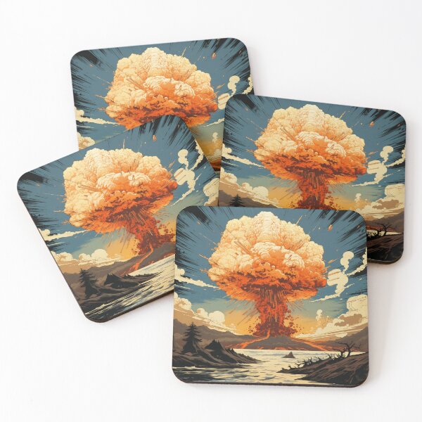 Item preview, Volcano Eruption Hokusai 1 designed and sold by AstroRisq.