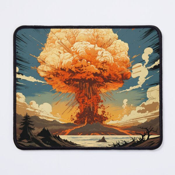 Item preview, Volcano Eruption Hokusai 1 designed and sold by AstroRisq.