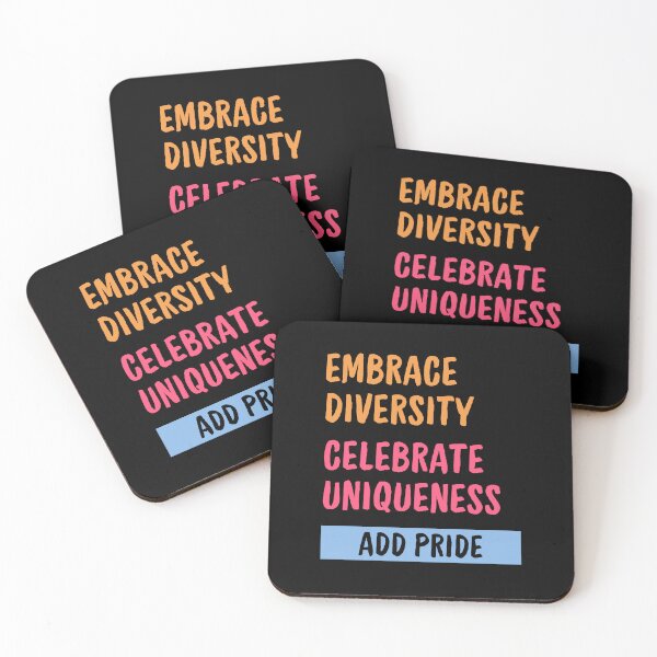 Item preview, ADD Pride Embrace diversity celebrate uniqueness designed and sold by annoying-shirts.