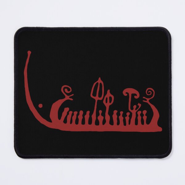 Item preview, Tanum Petroglyph (on black) designed and sold by DotorEaon.