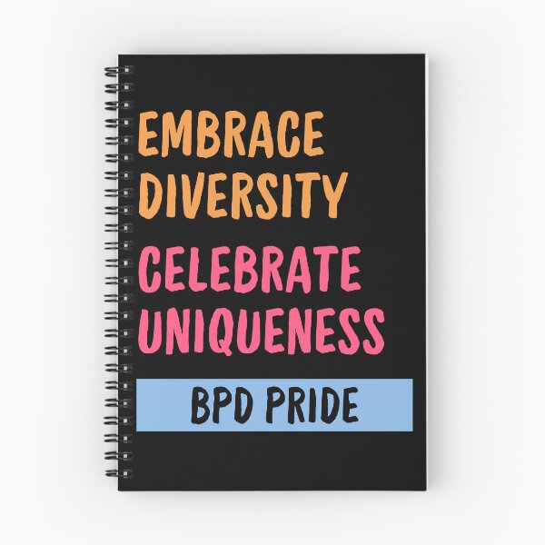 Item preview, BPD Pride Embrace la diversidad celebra la singularidad designed and sold by annoying-shirts.