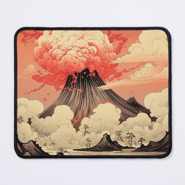 Item preview, Volcano Eruption Hokusai 2 designed and sold by AstroRisq.