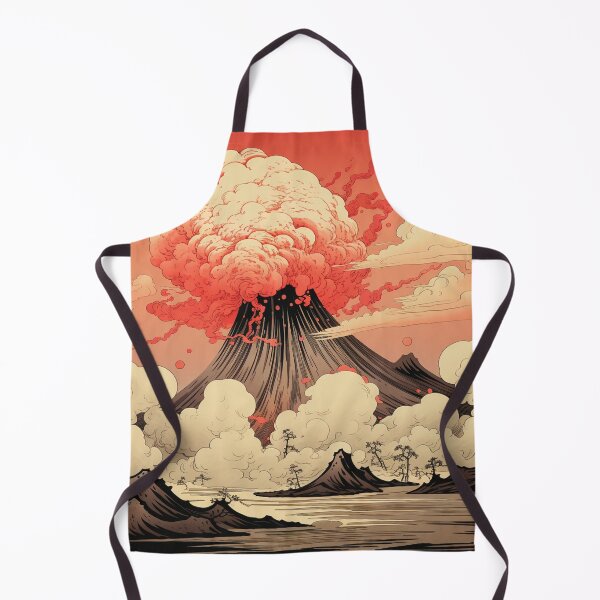 Item preview, Volcano Eruption Hokusai 2 designed and sold by AstroRisq.