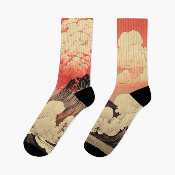 Item preview, Volcano Eruption Hokusai 2 designed and sold by AstroRisq.