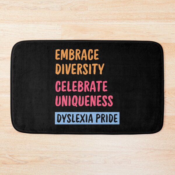 Item preview, Dyslexia Pride Embrace diversity celebrate uniqueness designed and sold by annoying-shirts.