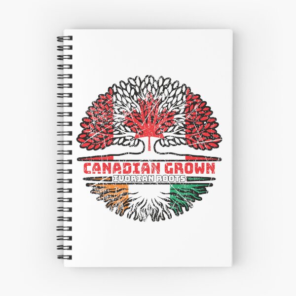 Item preview, Ivory Coast Ivorian Canadian Canada Tree Roots Flag designed and sold by FlagX.
