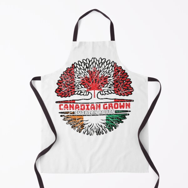 Item preview, Ivory Coast Ivorian Canadian Canada Tree Roots Flag designed and sold by FlagX.