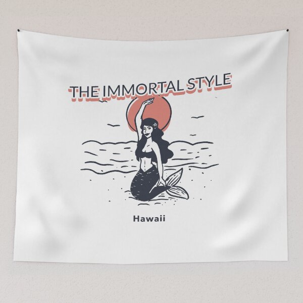 Item preview, Holiday in Hawaii - Summer Getaway Graphic Tee designed and sold by DeCodeArtShop.