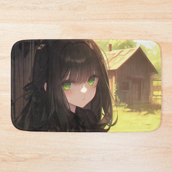 Item preview, a girl with black hair and dressed in black designed and sold by Kawai Anime Shop.