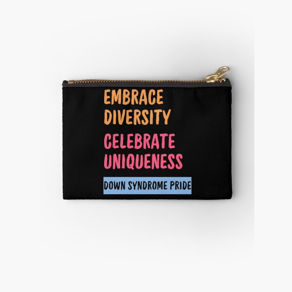 Item preview, Down syndrome Pride Embrace diversity celebrate uniqueness designed and sold by annoying-shirts.