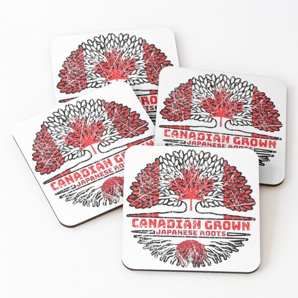 Item preview, Japan Japanese Canadian Canada Tree Roots Flag designed and sold by FlagX.