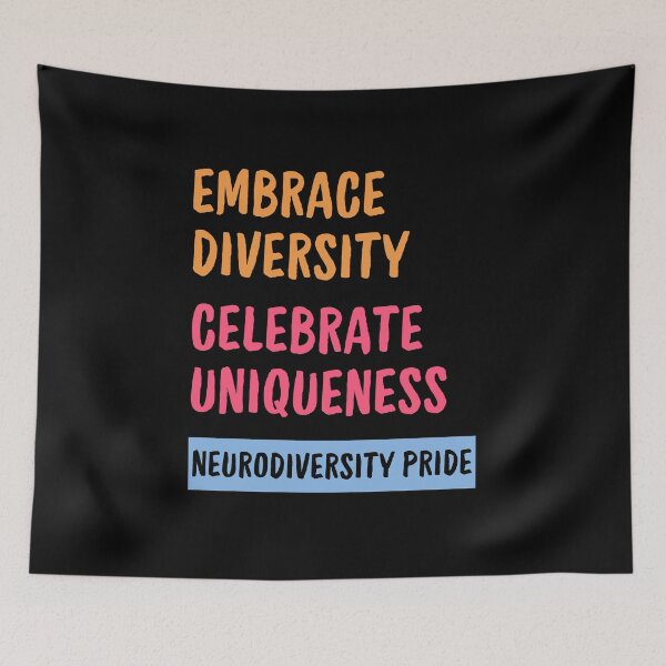 Item preview, Neurodiversity Pride Embrace diversity celebrate uniqueness designed and sold by annoying-shirts.