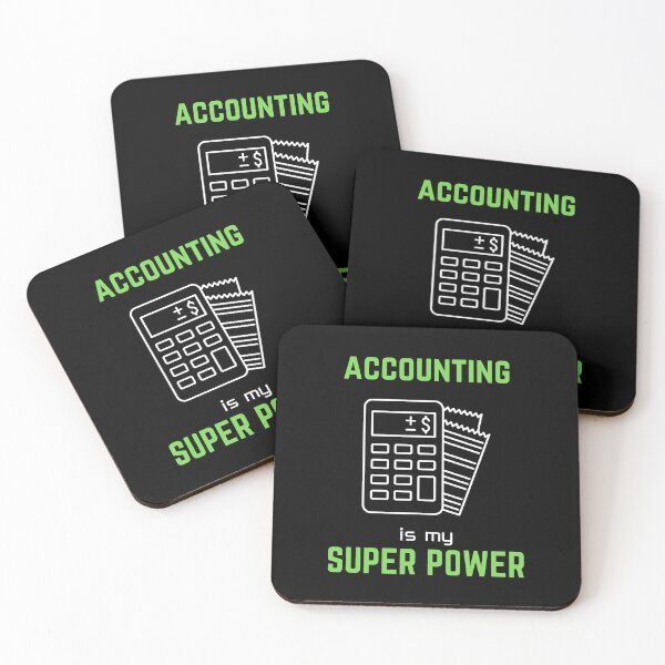 Aperçu de l'œuvre La comptabilité est mon super pouvoir créée et vendue par annoying-shirts.