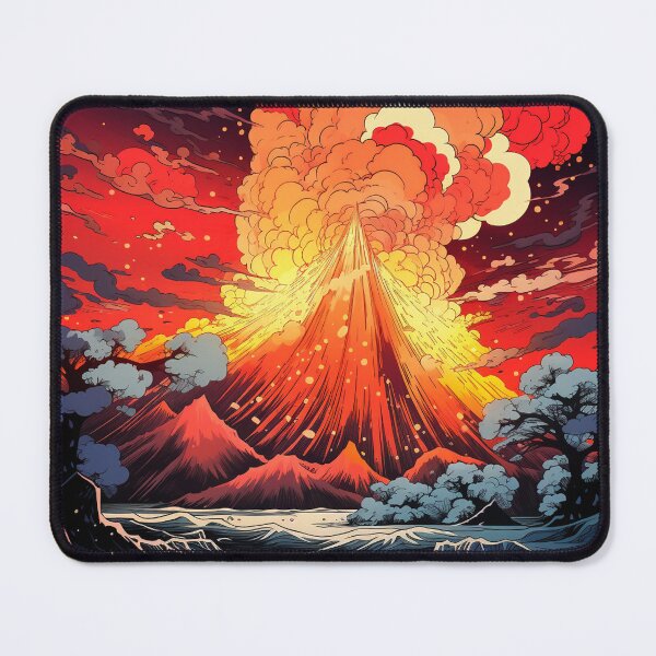 Item preview, Volcano Eruption Hokusai 3 designed and sold by AstroRisq.