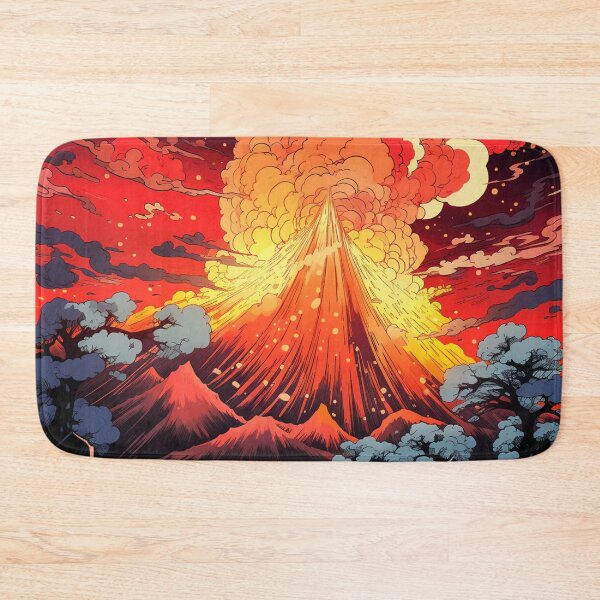 Item preview, Volcano Eruption Hokusai 3 designed and sold by AstroRisq.