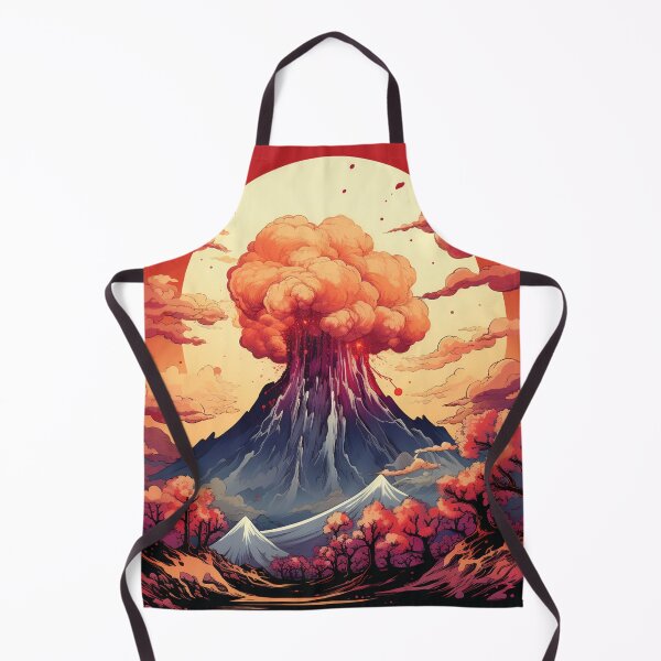 Item preview, Volcano Eruption Hokusai 4 designed and sold by AstroRisq.