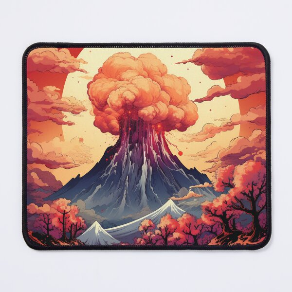 Item preview, Volcano Eruption Hokusai 4 designed and sold by AstroRisq.