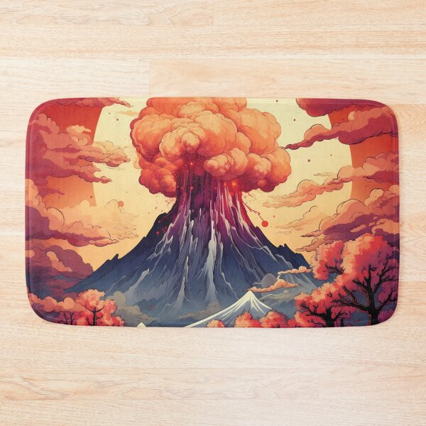 Item preview, Volcano Eruption Hokusai 4 designed and sold by AstroRisq.