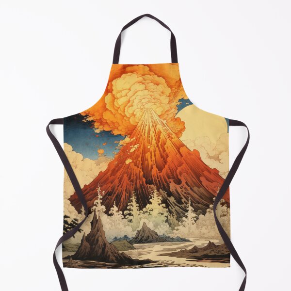 Item preview, Volcano Eruption Hokusai 5 designed and sold by AstroRisq.