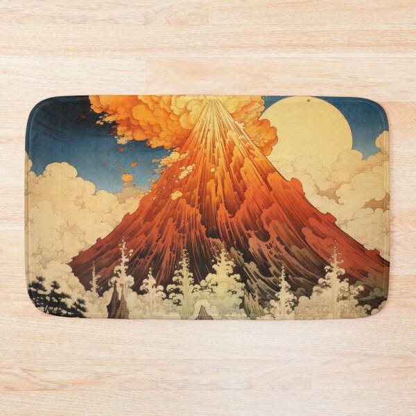 Item preview, Volcano Eruption Hokusai 5 designed and sold by AstroRisq.