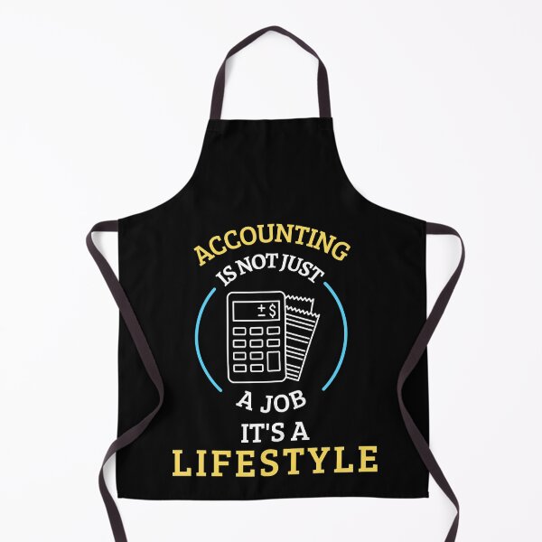 Aperçu de l'œuvre La comptabilité n'est pas qu'un travail, c'est un style de vie créée et vendue par annoying-shirts.