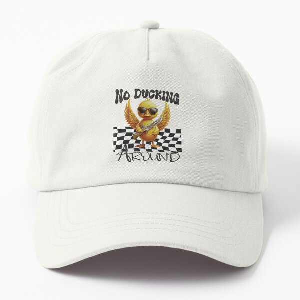 Aperçu de l'œuvre Pas de canard autour du canard ange doré, lunettes de soleil à carreaux, canard conçu par ange créée et vendue par jpsfunnytees.