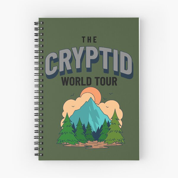 Item preview, The Cryptid World Tour Funny Cryptid Fashion T-Shirt designed and sold by SirensWhisper.