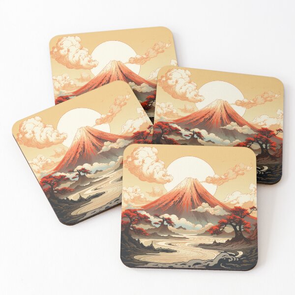 Item preview, Volcano Eruption Hokusai 6 designed and sold by AstroRisq.