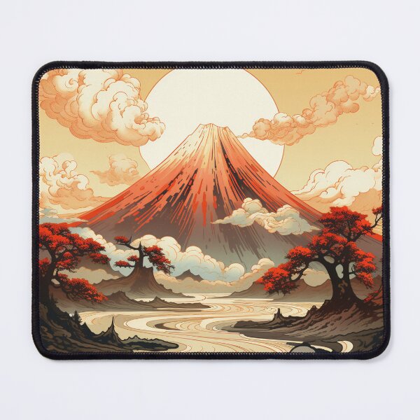 Item preview, Volcano Eruption Hokusai 6 designed and sold by AstroRisq.