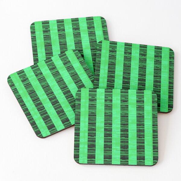 Item preview, Black and sgreen stripes of unique sport boho fashion designed and sold by AlbertoRuiZ.
