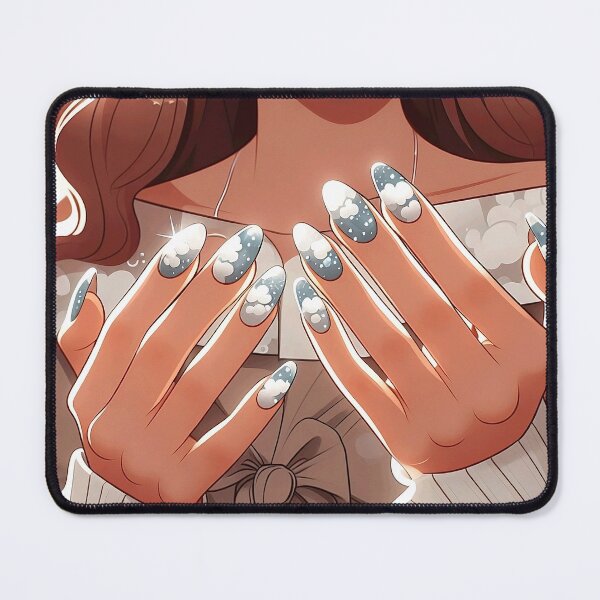 Item preview, Clouds nail art designed and sold by Thedigital91.