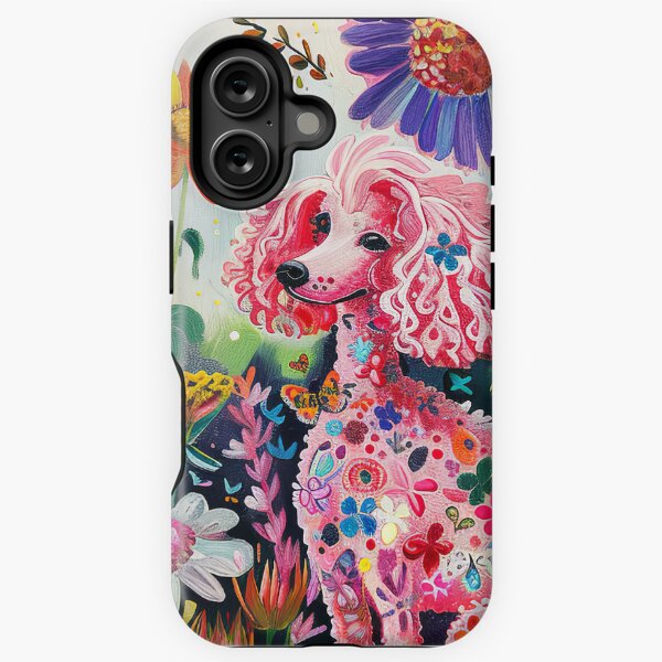 Item preview, Caniche rose designed and sold by FlowersColorful.