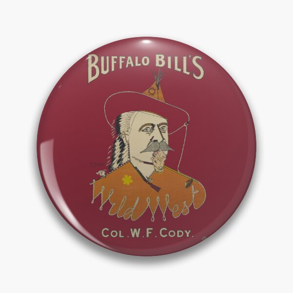 Item preview, Buffalo Bill's Wild West 1890 poster designed and sold by CJVisions.