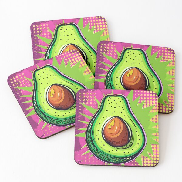 Item preview, Avocado Pop Art 4 designed and sold by AstroRisq.