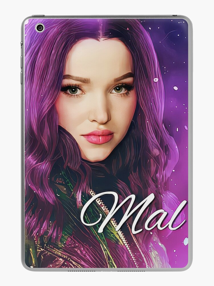 Mal Purple Pink Princess Descendants 3 iPad Case Skin