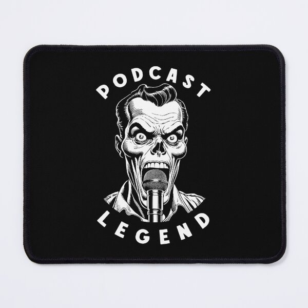 Item preview, Podcast Legend Funny Zombie True Crime Podcaster Host designed and sold by GrandeDuc.
