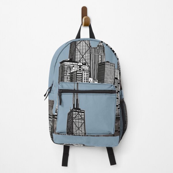 Item preview, Chicago Skyline Windy City Art designed and sold by oz10.
