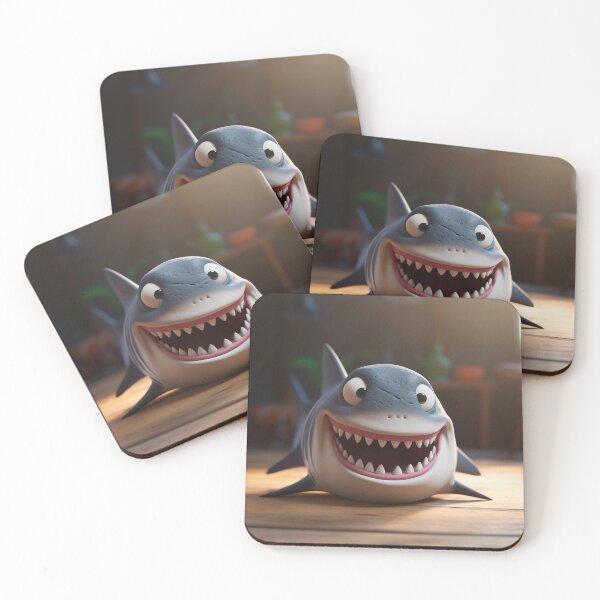 Item preview, Cartoon Shark 1 designed and sold by AstroRisq.