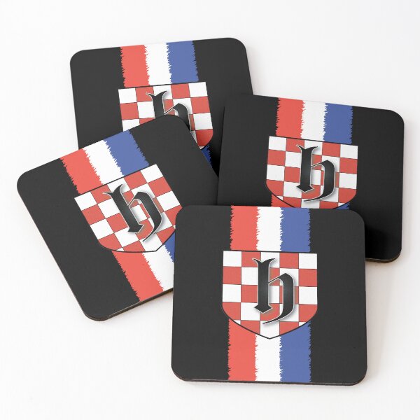 Item preview, Croatian Tri-Colour with the Crest hajduk designed and sold by Velered Designs ⚜️.