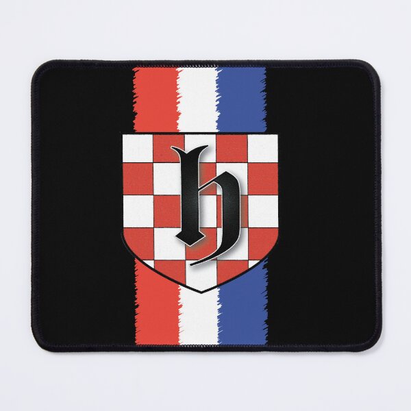 Item preview, Croatian Tri-Colour with the Crest hajduk designed and sold by Velered Designs ⚜️.