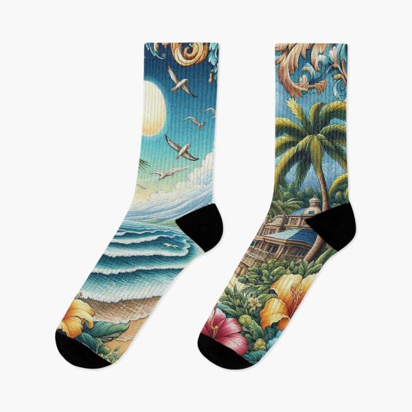 Item preview, Summer Vacation in Coast of Sandy Beach designed and sold by Illuministique.