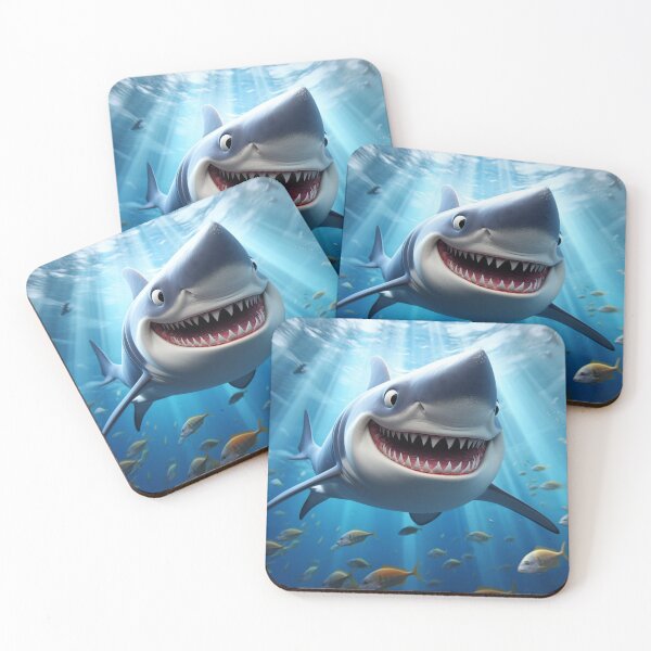 Item preview, Cartoon Shark 2 designed and sold by AstroRisq.