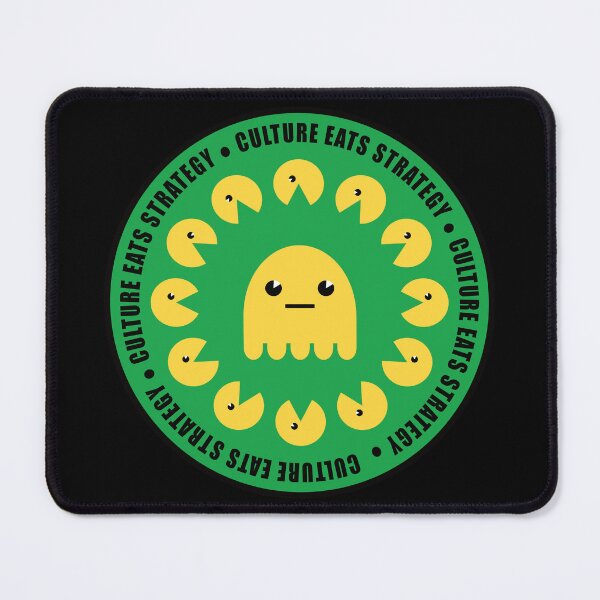 Item preview, Culture Eats Strategy For Breakfast Stamp Green designed and sold by bettercolors.