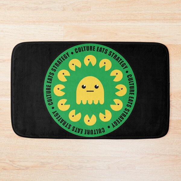 Item preview, Culture Eats Strategy For Breakfast Stamp Green designed and sold by bettercolors.
