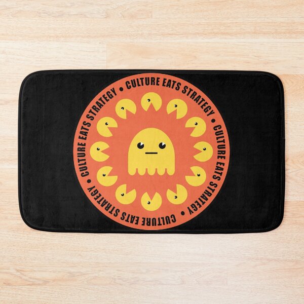 Item preview, Culture Eats Strategy For Breakfast Stamp Orange designed and sold by bettercolors.
