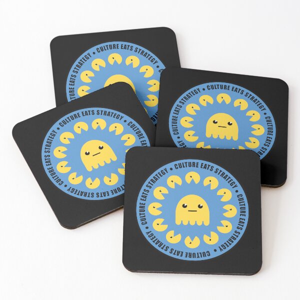 Item preview, Culture Eats Strategy For Breakfast Stamp Blue designed and sold by bettercolors.
