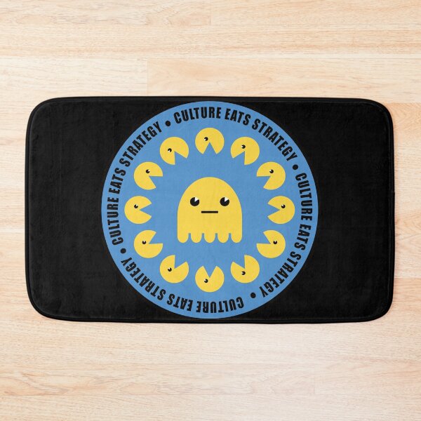 Item preview, Culture Eats Strategy For Breakfast Stamp Blue designed and sold by bettercolors.