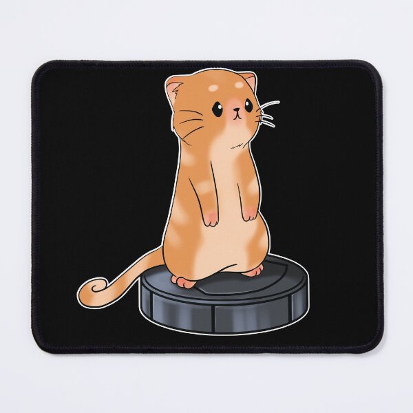 Item preview, Cat With Robot Vacuum Cleaner designed and sold by MooonTees.